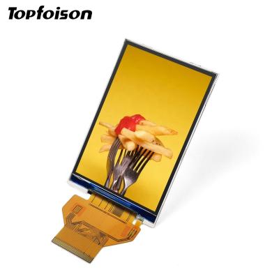 China Topfoison 320X480 resolution screen small 3.5 inch tft lcd display with 3.5 inch MCU/SPI/RGB interface for sale