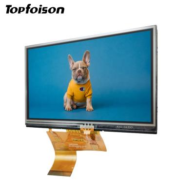 China Topfoison 4.3 Inch LCD Display Screen 480*272 Resolution Panel LCD Resistor Touch With ST7282 For 4.3 Inch Smart Home for sale