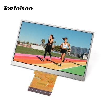 China Topfoison 4.5 Inch Contrast Ratio TFT LCD Display Screen Module SPI High Panel + 2-Port LVDS Interface for 4.5 Inch Projector Repair for sale