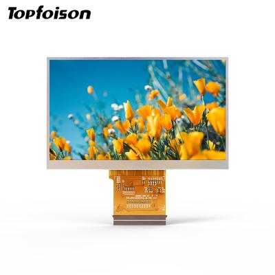 China Topfoison 4.5 Inch High Viewing Angle Brightness 1920*1080 TFT LCD Panel Display IPS Full Screen With SPI + LVDS Interface 4.5 Inch for sale