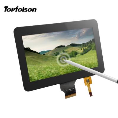 China Topfoison factory wholesale 7 inch 800x480 tft lcd display panel module capacitive touch screen panel 7.0 inch medical industrial for sale