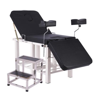 China Cheap delivery portable folding bed gynecological examination hospital clinic delivery treatment chairGynecological wash bed for sale