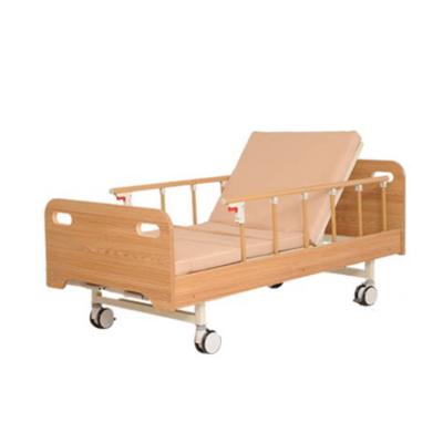 China 2021 Hot Selling High Quality Hospital Bed Crank Hospital Bed Medical Ultra-low Function Hospital Bed for sale