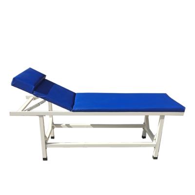 China Metal Hospital Examination Bed Cheap Used Customized Metal Hospital Examination Bed Beauty Back Rise Bed for sale