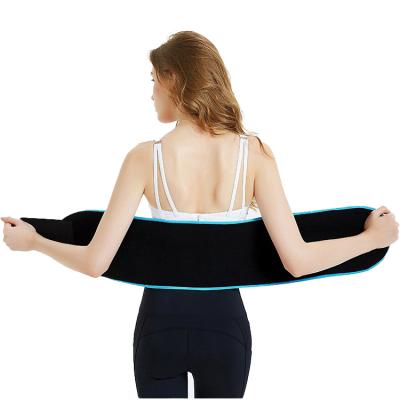 China Competitive Price Durable Waist Trainer With Back Support Sweat Belt Slim Sweat Bands Waist Trimmers for sale