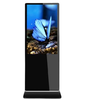 China Indoor Ad Display Screen Advertising Tv Floor Standing Advertisement Interactive 43 Inch Digital Signage for sale