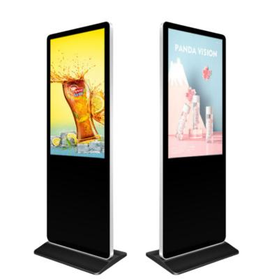 China Indoor 50 Inch LCD advertising player  floor stand touch screen indoor interactive display for sale