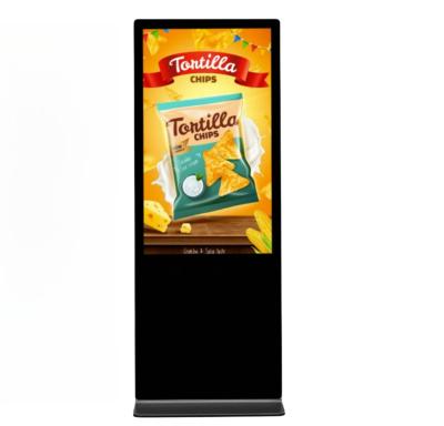 China Indoor 43 55 inch  touch screen kiosk digital signage advertising video display for sale