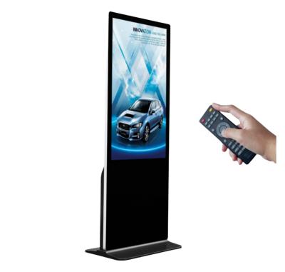 China Indoor AD Digital Screen Stand Indoor Advertising Signage for Advertising  Custom High Resolution Kiosk Display for sale