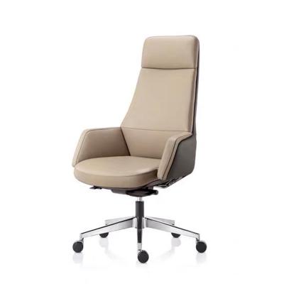 China Professional Ergonomic Adjustable Swivel Boss Manager Furniture Office Chair YZ20 Executive PU Leather Office Rotating Chairs for sale