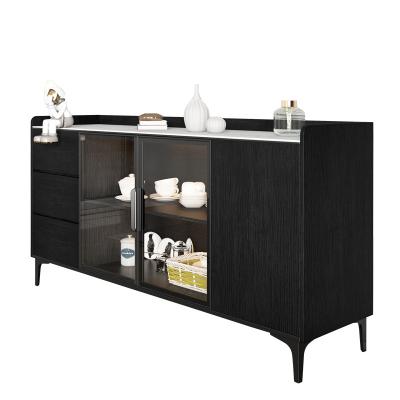 China (Modern Adjustable Black Dining Furniture Console Tables Living Room Furniture Buffet Console Tables Sideboards Other) CBG05 for sale