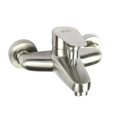 China Freestanding Bathtub Mixer Tap Wall Mounted 500,000 Cycles Lifetime Stainless Steel Slide Bar Bathtub Faucets for sale