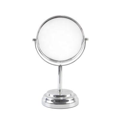 China 2019 China Best Cheap Metal Glass Standing Mirror Ladies Magnifying Tabletop Cosmetic Mirror for sale