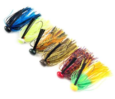 China Hotsale Rubber Metal Jig Fishing Lure Chatter Bait Jig Edges Jighook Quality Lure for sale