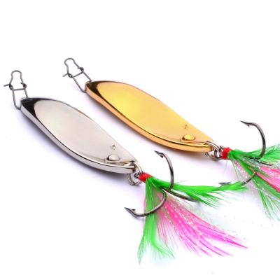 China Metal Fishing Lure Hard Lure Spinner Fishing Lure Spoon for sale