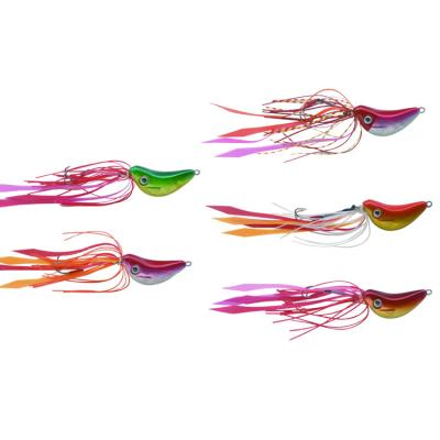 China Lead fishing lures build sinking lure 80g 100g 160g 250g lead flat metal jig for sale