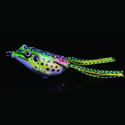 China Plastic Artificial Bait Frog Topwater Fishing Lure Bait for sale