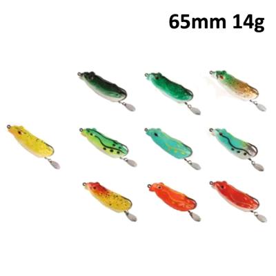 China Plastic soft plastic frog lure frog topwater fishing lure snakehead for sale