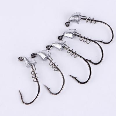 China Wholesale Unpainted Jig Head Hook Feed Jighead for sale