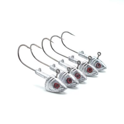 China Wholesale Jig 2g 3.5g 5g 7g 10g 14g 21g Lead Head Fishing Hook for sale