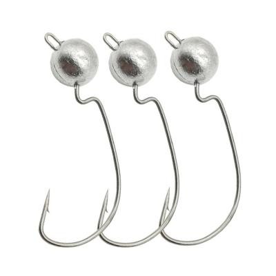 China Wholesale Lead Worm Hook Jig Head Jighead for sale