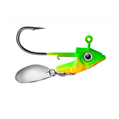 China Feed hook fish shape jig heads hotsale jig hook lead jigheads for sale