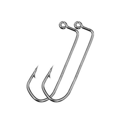 China Hotsale stainless steel fishing hook china hook high carbon steel model 7150 jighead hook for sale