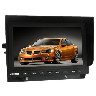 China 9inch TFT Panel Quad Monitor (with Sun Shield) 9 inch TFT LCD Color Control for sale