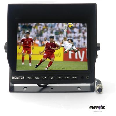 China Built-in speaker EVERVOX led rearview car TV monitor for car parking system for sale