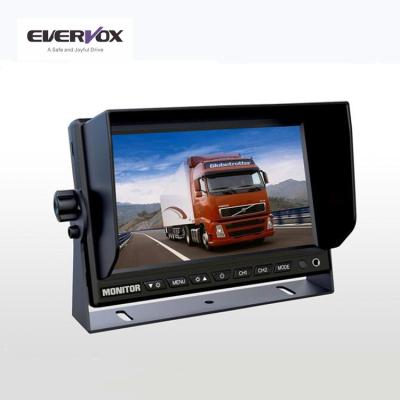 China 7 Inch TFT LCD Color Car Stand Alone Rear Monitor With Removable Sunshade 7