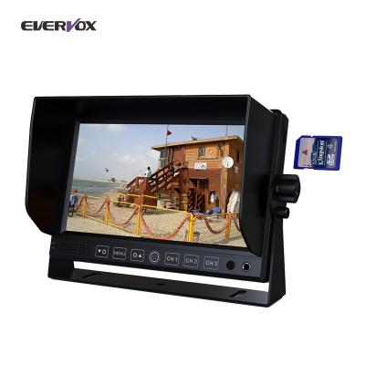 China Low Price 7 Inch Car LCD Monitor With 4 Inputs And AV Recording Function 180mm*121mm*24mm for sale