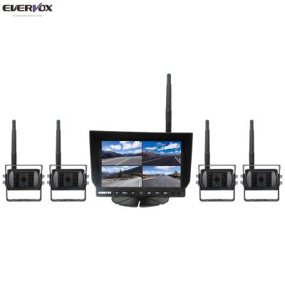 China CAR Application Evervox Good Quality 9V-36V Wireless Security CCTV Camera Monitor System for sale