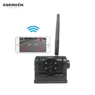 China Wifi 1080p wireless waterproof reversing camera with built-in battery and magnet for sale