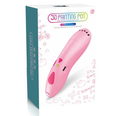 China 2021Hot Sale Home Use Made in China Suppliers Plastic PLA Filament 3d Printing Pen for sale