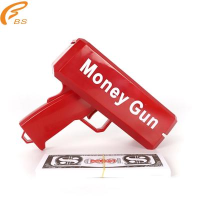 China Electronic Toy OEM Wedding Festival Party Club Cash Cannon Throw Shooter Money Gun Accessory, Cash Money For Super Gun Throw Money for sale