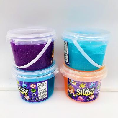 China Educational Non-toxi Toy Hot Sale Diy Crystal Mud Putty 450g With Powder Mud 12.5*9cm for sale