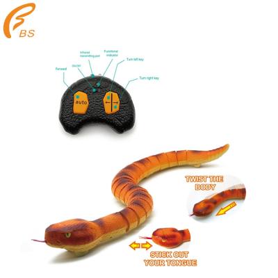 China 2021 Hot Wholesale Remote Control Prank Toy Plastic Rc Snake Electronic 44*20*11cm for sale