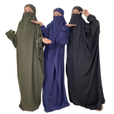 China Wholesale Islamic Muslim Hooded Hooded Cardigan Key Hooded Muslim Long Sleeve Abaya Dashiki Clothing Borka Abaya Long Sleeve Batwing Robe Islam Muslim Prayer Clothing for sale