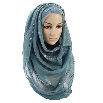 China 2021 popular muslim islamic telekung hijab scarf turkish muslim hijab scarf hijab tank top women scarf women for sale