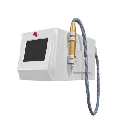 China Professional Portable Dye Removal ND Yag Laser Tattoo Removal Q Switched Machine for sale