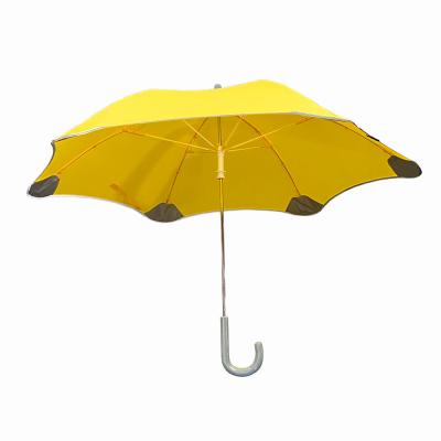 China New Novelty Design Round Corner Straight Blunt Umbrella No Tips Sun&rain Umbrella Blunt Rounded Mini Umbrella for sale