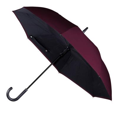 China Daily Use Upside Down 8 Panels, Reverse Auto J Handle Reversible Umbrellas for sale