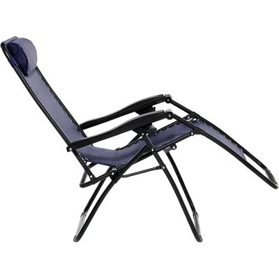 China Adjustable Hot Sale Seaside Lounge Chairs Pool Side Weightless Chair Recliner Recliner Outdoor Patio Chairs Metal Camping Folding for sale