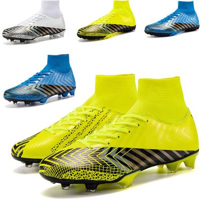 China 2021 Rubber Soccer Shoes Chaussur Chuteira De Futebol Custom Soccer Shoes Indoor Soccer Boots Soccer Shoes OEM Football Boots For Men for sale