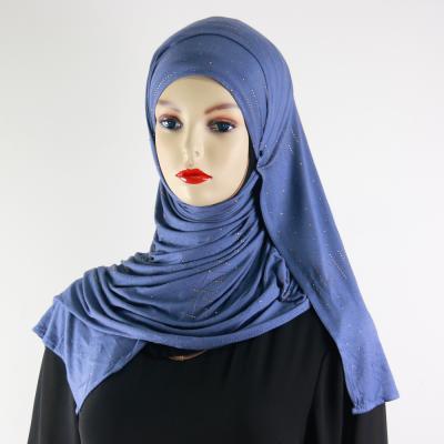 China Wholesale Fashion Dubai Cotton Muslim Tank Top Hijab Scarf Shawls for sale