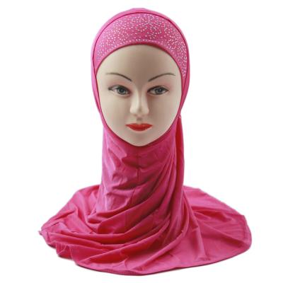 China Comfortable soft style muslim arab snap hijab feeling outside hat underscarf hijab hat for sale