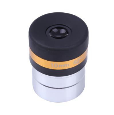 China Astronomical Application Celestron Telescope Accessories 10mm Eyepiece Lens 62 Degree Wide Angle Aspheric Eyepiece Lens for sale