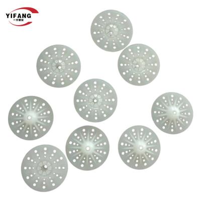 China 50mm Polypropylene Plastic Insulation Fixing Washers - 500 Pack for sale