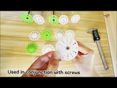 sgs hdpe plastic insulation anchors eifs55 for building eps foam attaching