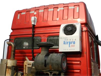 China Truck Cabin Air Conditioner Rear Back Mounted DC 12v Parking Truck Sleeper Air Conditioner for sale